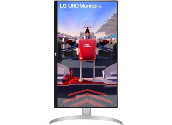 LG 27UQ750-W 27 VA UHD 4K 144Hz HDR Gaming Monitor With Speaker, HDMI 2.1, DisplayPort, USB-C, USB,/White– Monitor